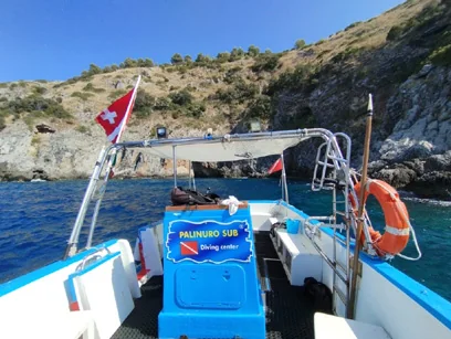La Calypso II, barca Palinuro Sub