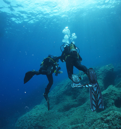 La prima immersione accompagnata